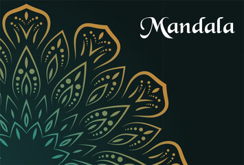luxury ornamental mandala design background, Creative and decorative mandala pattern, Ornamental mandala template for decoration, wedding cards, invitation cards, cover, banner