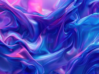 Obraz premium Purple and blue fabric with intricate texture and pattern