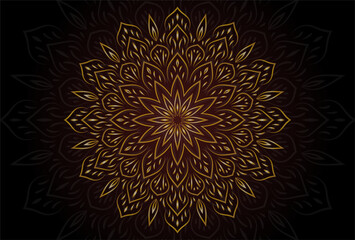 luxury ornamental mandala design background, Creative and decorative mandala pattern, Ornamental mandala template for decoration, wedding cards, invitation cards, cover, banner