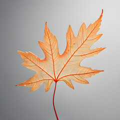 Fototapeta premium one leaf