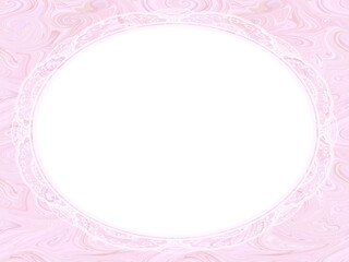 ピンクのフレーム