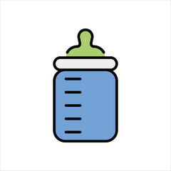 Milk Bottle vector icon