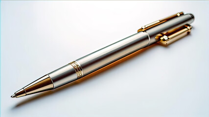Fototapeta premium A luxury fountain pen (ballpoint) designed for smooth writing,