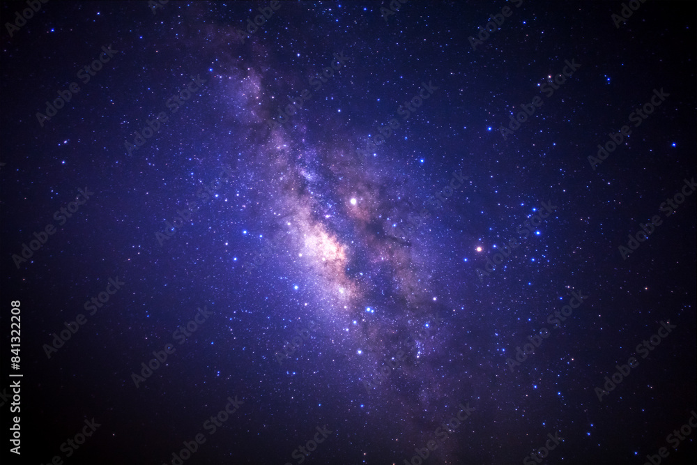 Wall mural milky way galaxy with stars and space dust in the universe