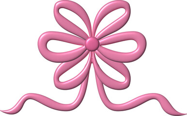 3D Coquette Bow ribbon