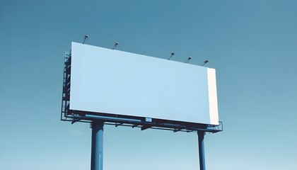 Obraz premium billboard on sky