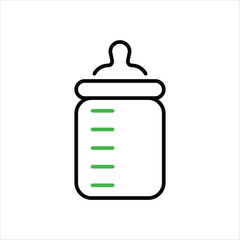 Milk Bottle vector icon