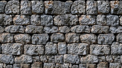 Obraz premium Stone Wall Texture Generative AI