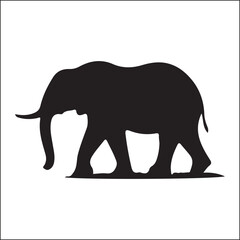 Elephant silhouette collection