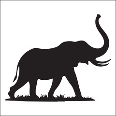 Elephant silhouette collection