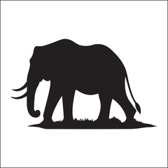 Elephant silhouette collection