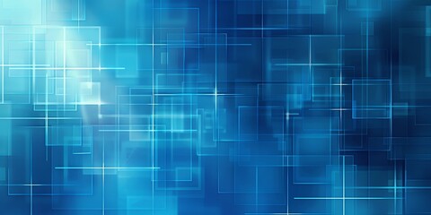 Fototapeta premium Simplified Abstract Blue Medical Crosses