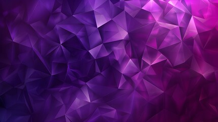 Naklejka premium Abstract 2D geometric purple shades background