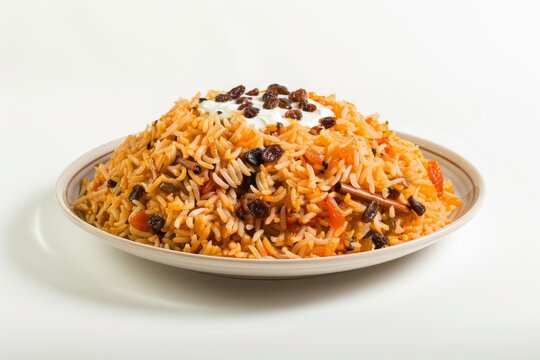 Delicious Bariis Rice with Cinnamon, Cloves, and Cardamom