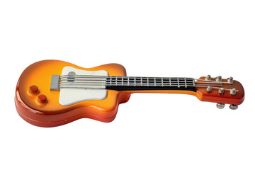 Orange Electric Guitar