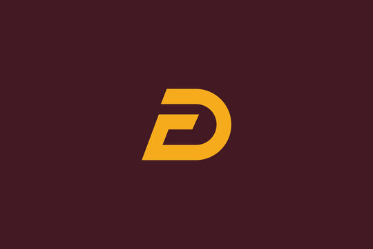 initial letter D logo, letter G abstract logo, letter GD business logo, logomark