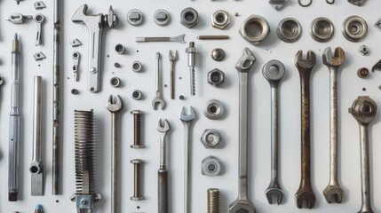 Obraz premium Metal parts industry for machinery