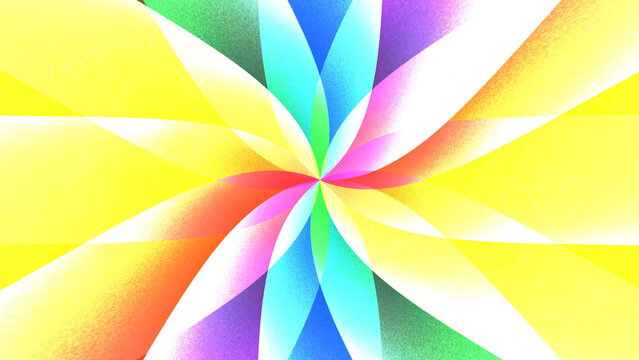 LGTBI Flower Spinning Loop Background 4K 1:1 16:9 9:16