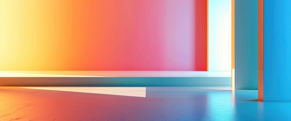 Fototapeta premium A Minimalist Digital Background With Clean Lines, Subtle Gradients, And A Modern, Tech-Inspired Aesthetic