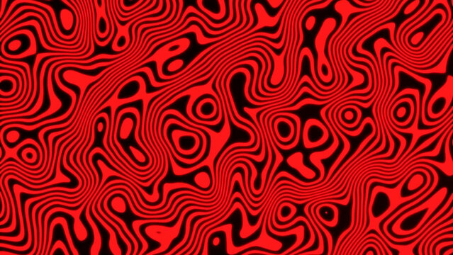 Wavy Line Loop Background 4K 1:1 16:9 9:16