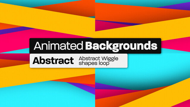 Abstract Shapes Animated Backgrounds 086 