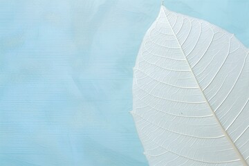 blue leaf texture made by midjourney