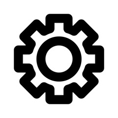 Gear setting line icon