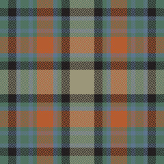Plaid check pattern. Seamless fabric texture. Tartan textile print.