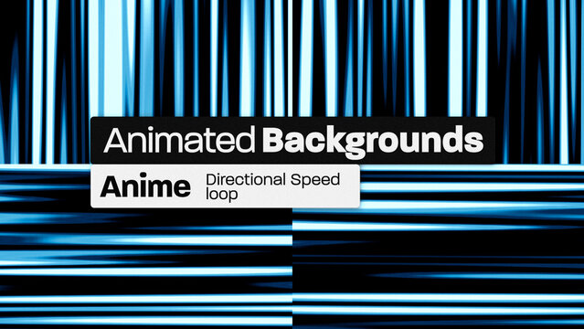 Anime Directional Speed Loop Animated Backgrounds 176