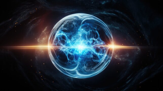 Photograph of a neutron star