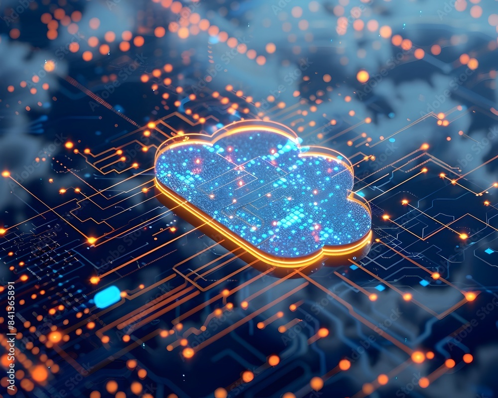 Poster seamless of edge computing and cloud services for dynamic and efficient digital solutions