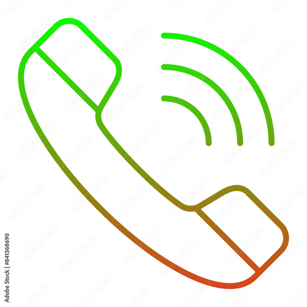 Sticker Phone Call Icon