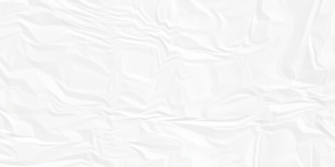 	
White wrinkly backdrop paper background. panorama grunge wrinkly paper texture background, crumpled pattern texture. paper crumpled texture. white fabric crushed textured crumpled.