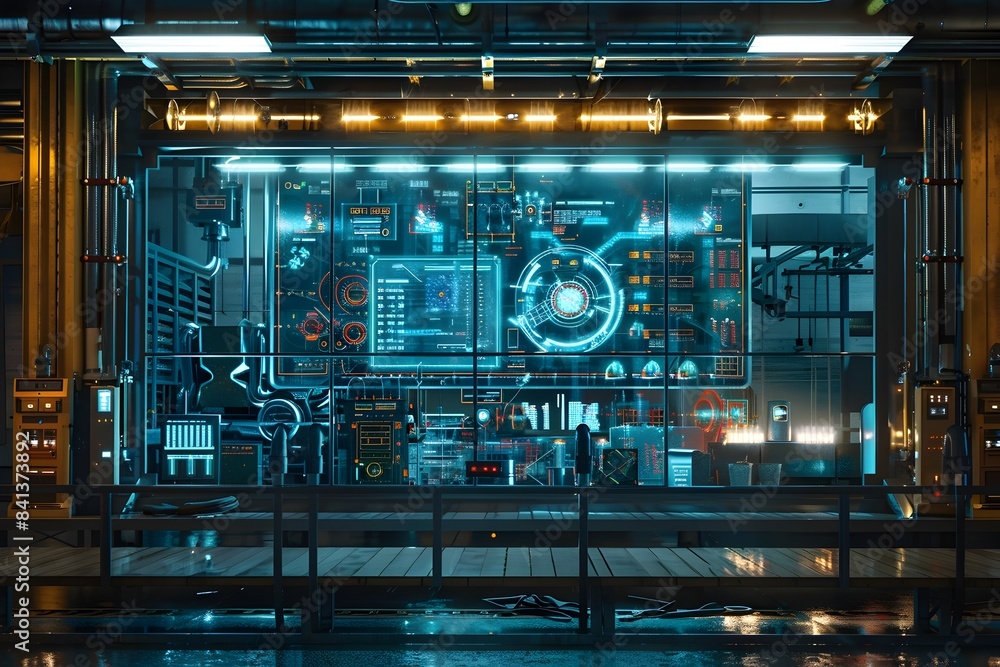 Poster dynamic digital twin showcases smart factory insights and real time analytics for efficient producti