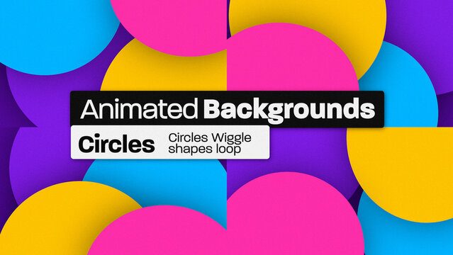 Circles Shapes Animated Backgrounds 088 