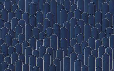 Obraz premium Geometric pattern for wall decoration. Seamless background. Photo wallpapers for the interior.