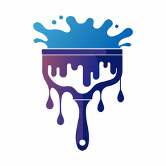 Painter Logo Vector Illustration