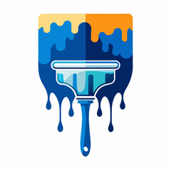 Painter Logo Vector Illustration