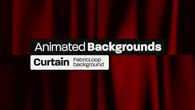 Curtain Fabric Animated Backgrounds 042 