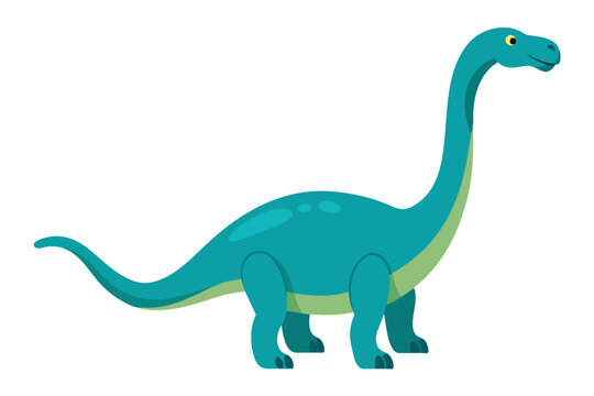 recommend clip art: brachiosaurus vector illustration
