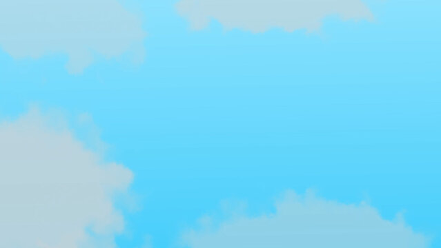 Animated Clouds Loop Background 4K 1:1 16:9 9:16