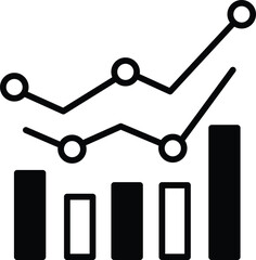 A graph with a circle in the middle and a mountain range in the background