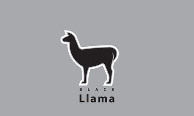 The Llama logo has a minimalist design, black on a white background.