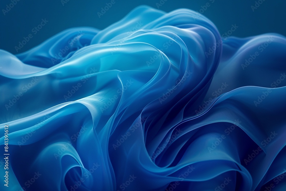 Poster modern colorful flow poster. wave liquid shape in black color background. art design for your design