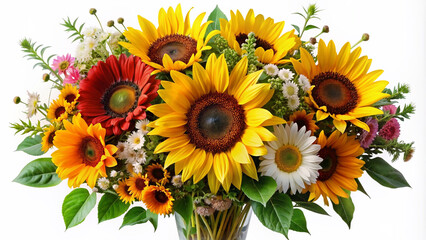 Obraz premium sunfloweมr pattern for background decoration.