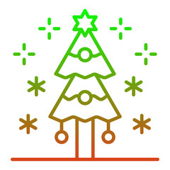 Christmas tree Icon