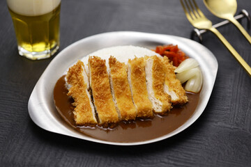 chicken katsu curry, Japanese food