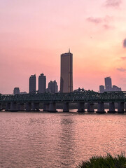 Naklejka premium 노을