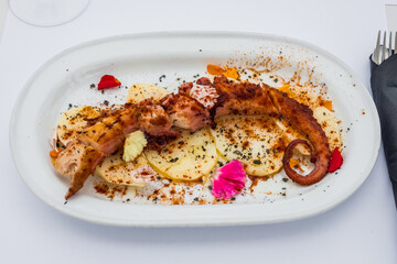 pulpo a la gallega 