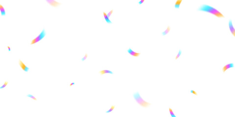 colorful confetti background for festival decoration vector illustration